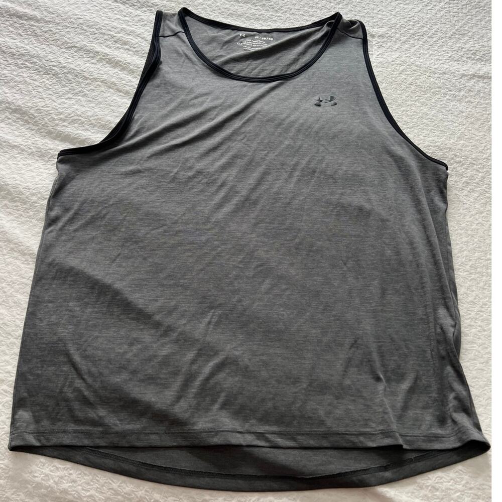 Under Armour Gray THE TECH TANK, Men's size XL